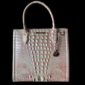 RARE BACK - NWT BRAHMIN Caroline Sunkiss Melbourne Satchel Crossbody Bag Leather